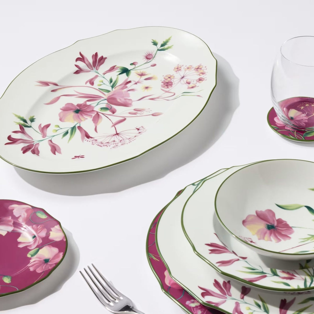 Florenza Malva Set 2 Soup Plates