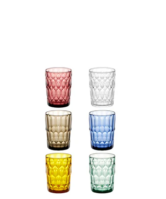Guzzini Vanity Tall Tumblers, Set of 6