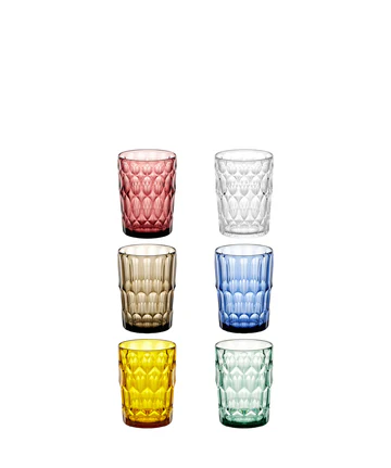 Guzzini Vanity Tall Tumblers, Set of 6