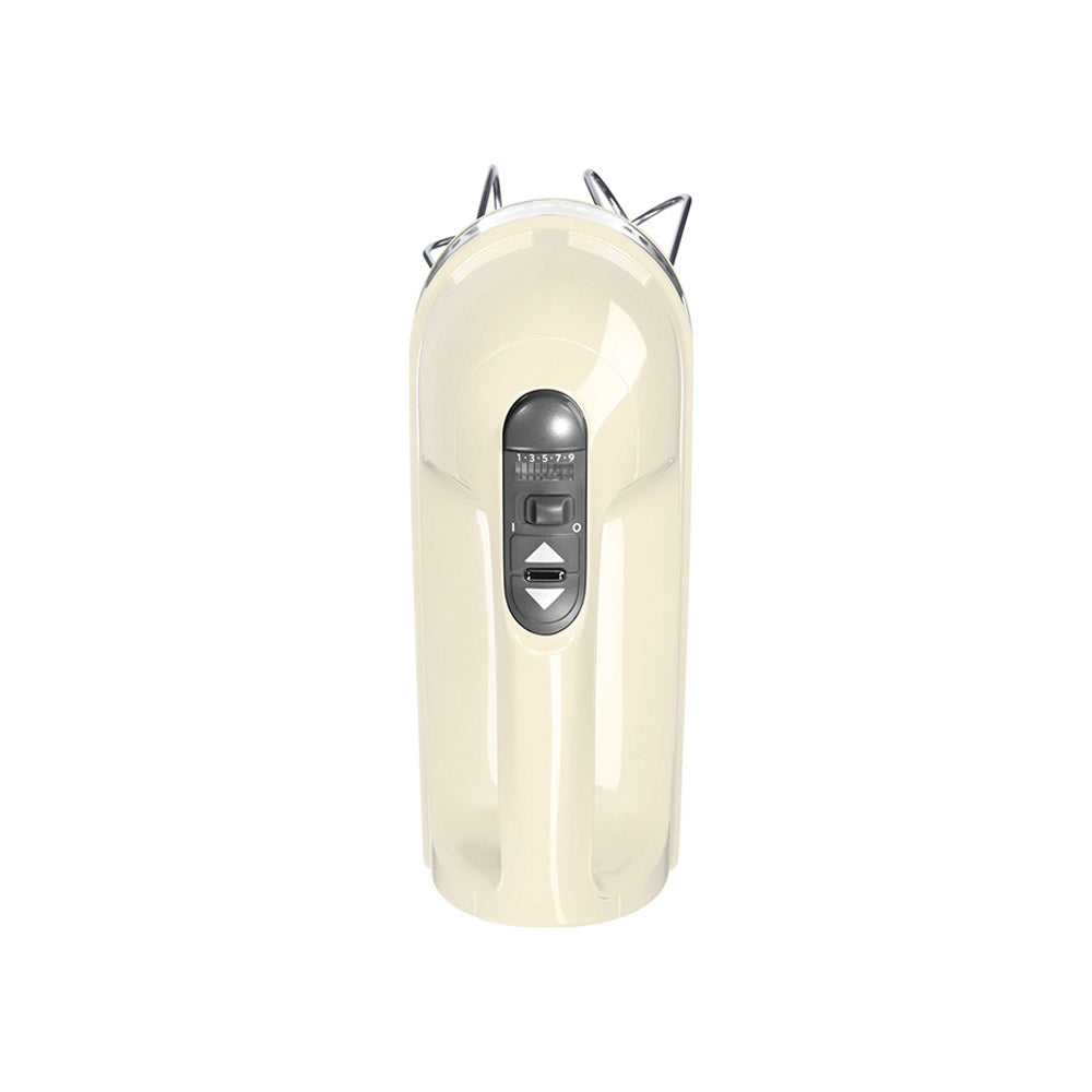 Cream-colored air freshener with spikes on a white background