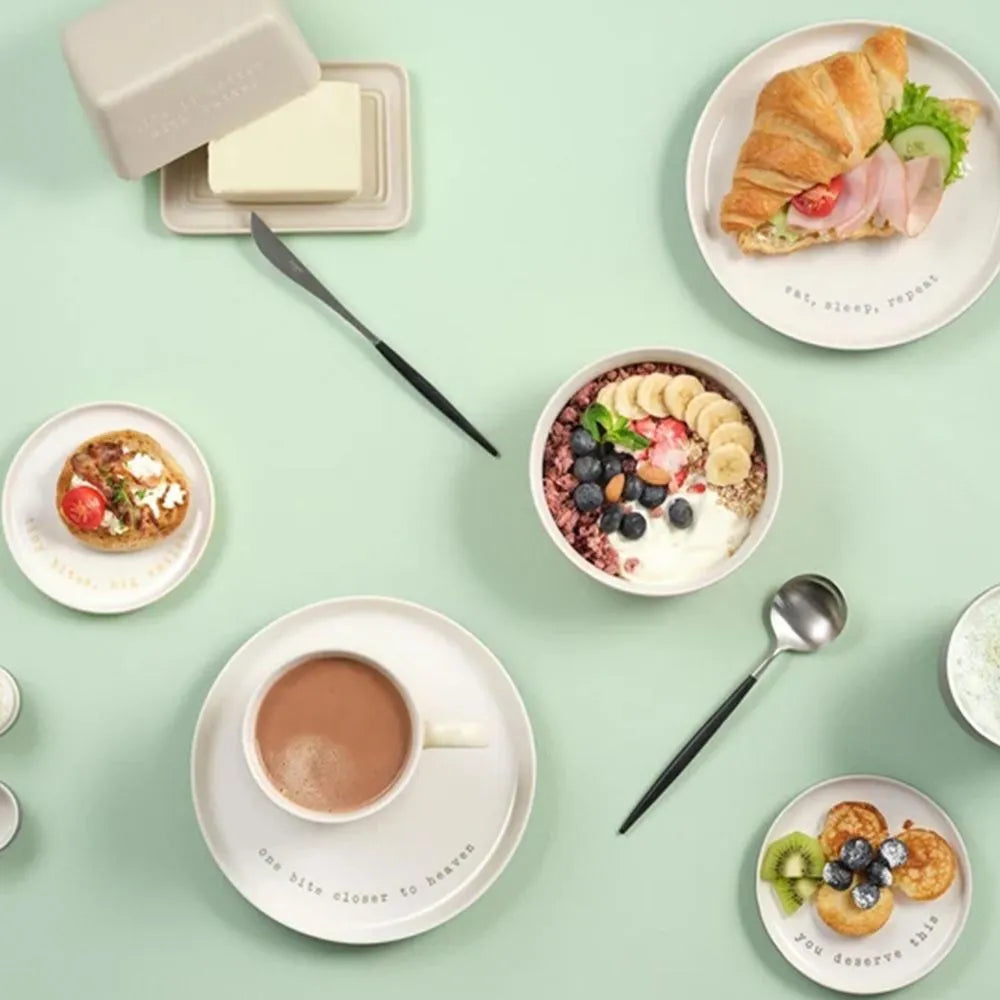 ASA Selection Hey! Dessert Plate Beige