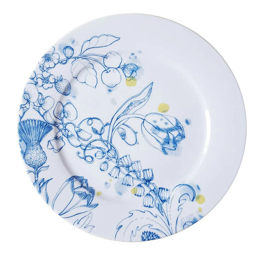 Blue Summer dinner plate #1