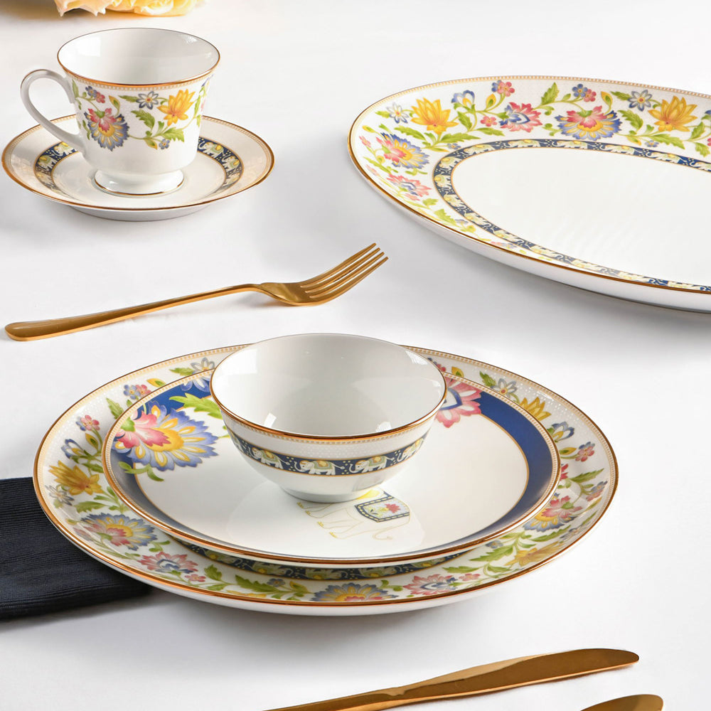 Noritake Tusker Garden Dinnerware, Set of 67