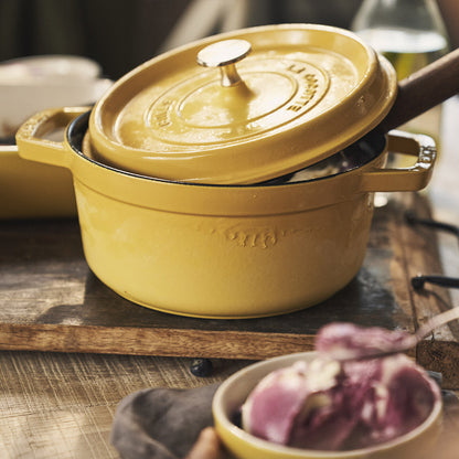 Cast Iron Round Casserole