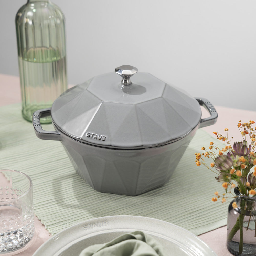 Cast Iron Diamond Casserole