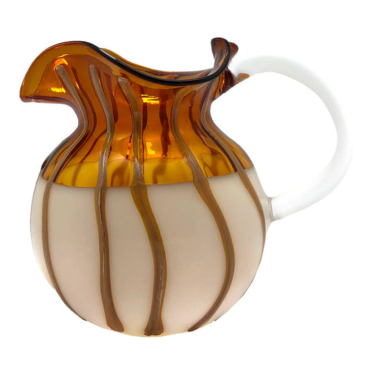 Torcello Mezzo & Mezzo White & Amber Carafe