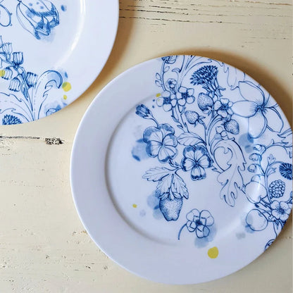 Blue Summer dinner plate #2