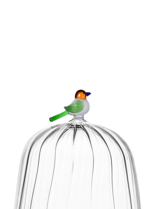 Animal Farm Optic Dome with Dish Bird