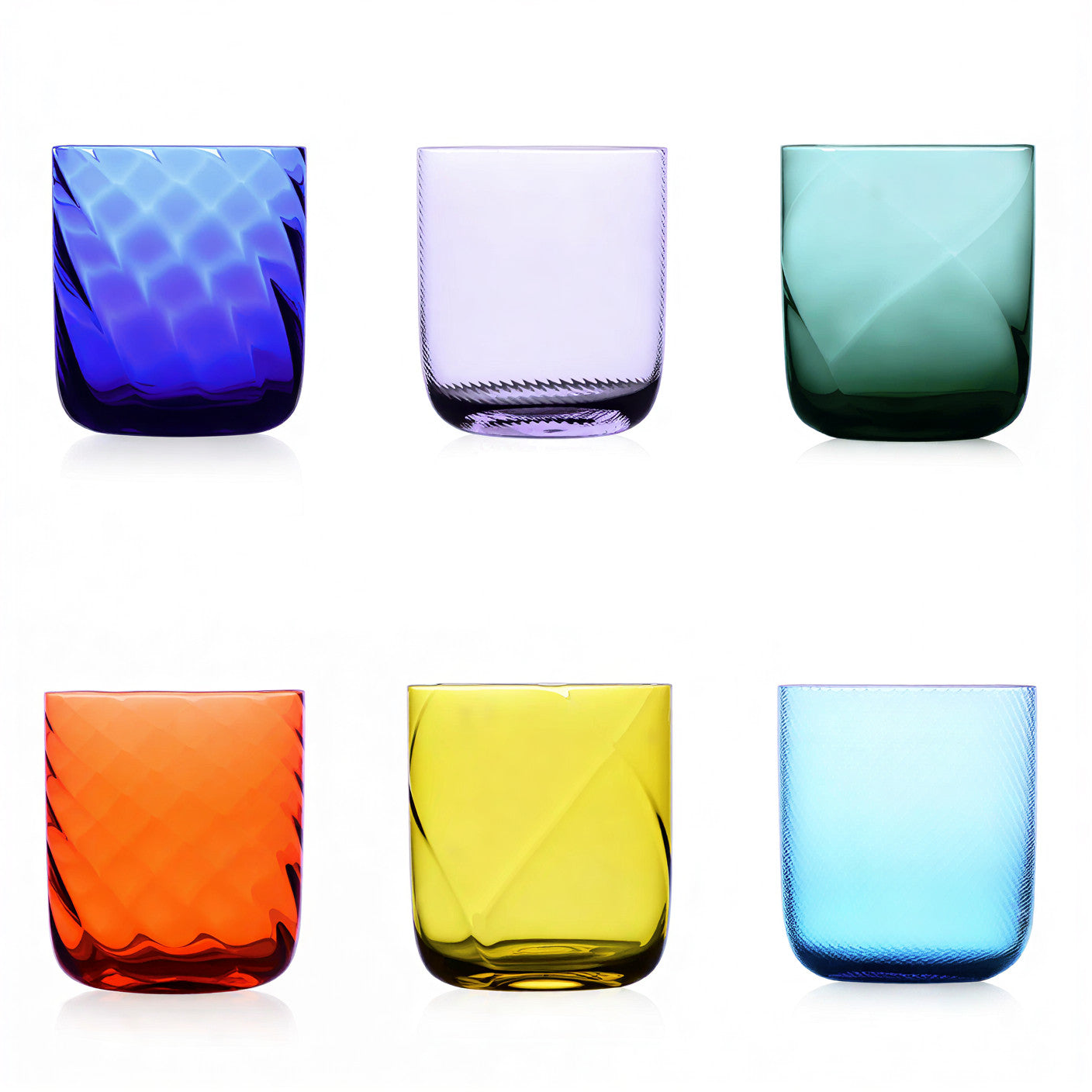 Set of 6 Assorted Tumblers - Rigà