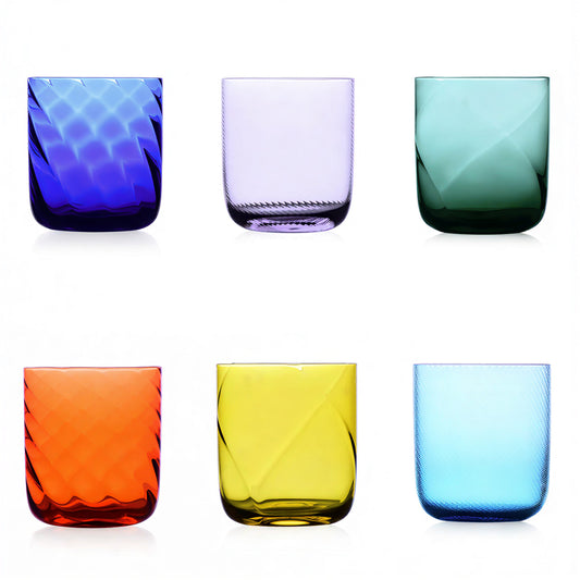 Set of 6 Assorted Tumblers - Rigà