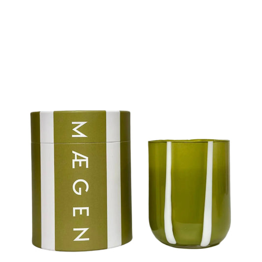 Atina Stripe Candle