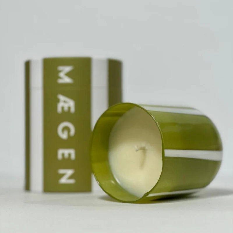 Atina Stripe Candle