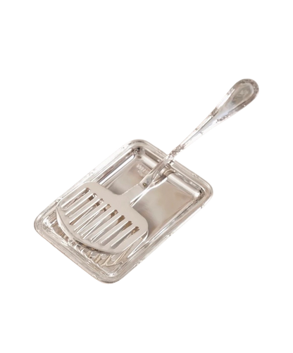 Silver Plated Spatula Holder