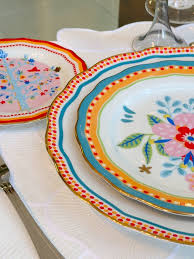 Mamma Mia Dessert Plate - Pink Flower