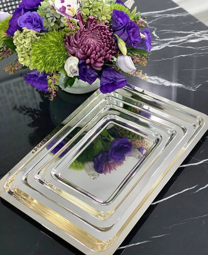 Plain Tray - Silver-plated & Handcrafted