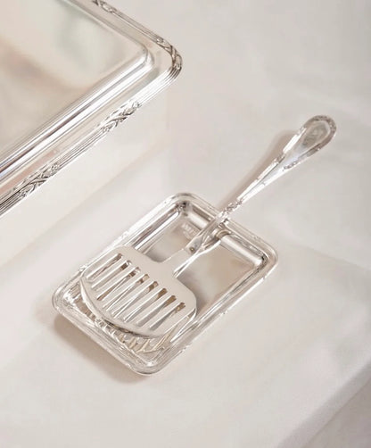 Silver Plated Spatula Holder