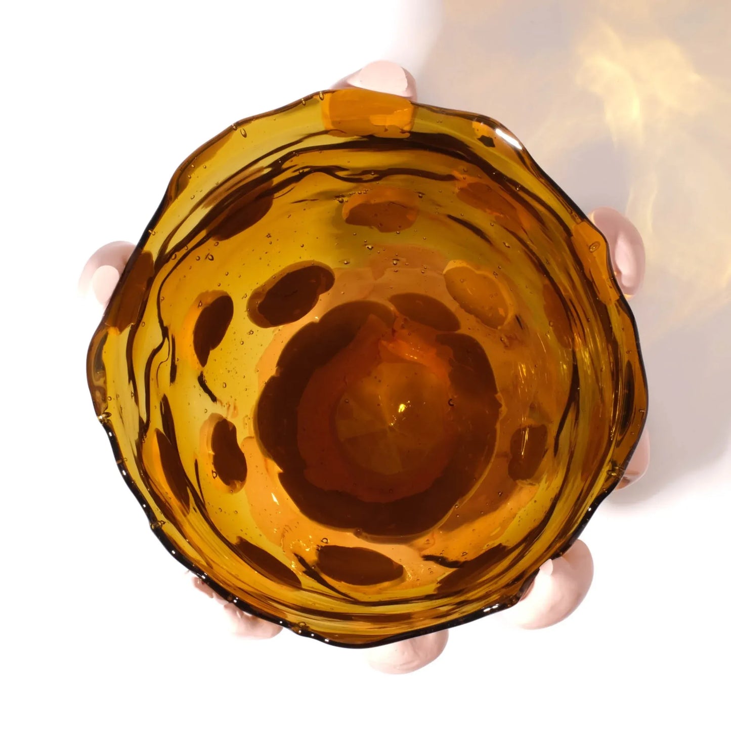 Nugget Vase - Amber, Salmon