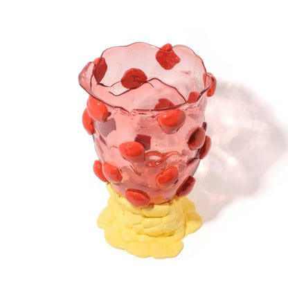 Nugget Vase Extra Colour - Light Fuchsia, Rusty Brown, Pastel Yellow