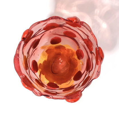 Nugget Vase Extra Colour - Light Fuchsia, Rusty Brown, Pastel Yellow