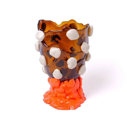 Nugget Vase Extra Colour - Clear Brown, Matt Champagne, Pastel Orange