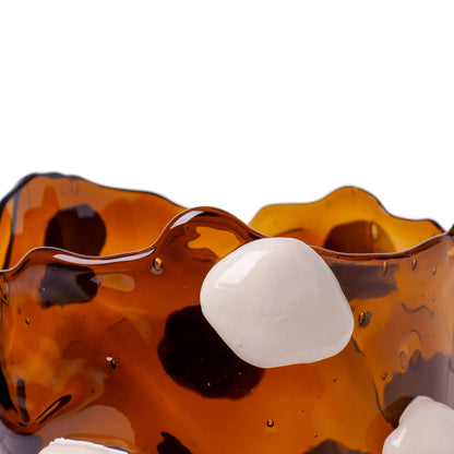 Nugget Vase Extra Colour - Clear Brown, Matt Champagne, Pastel Orange