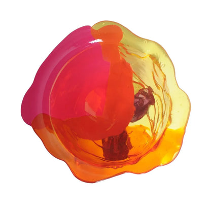 Amazonia Vase - Yellow, Orange, Fuchsia, Lilac