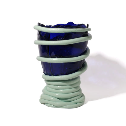 Pompitu I Vase - Blue, Aqua