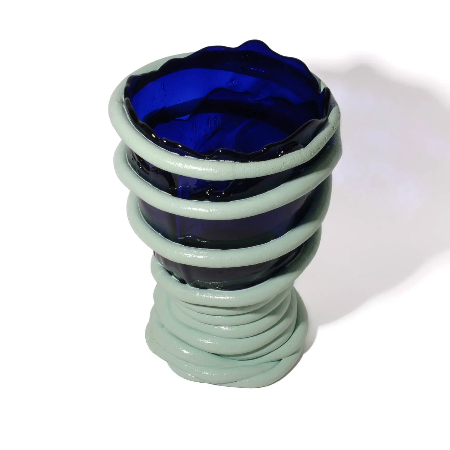 Pompitu I Vase - Blue, Aqua