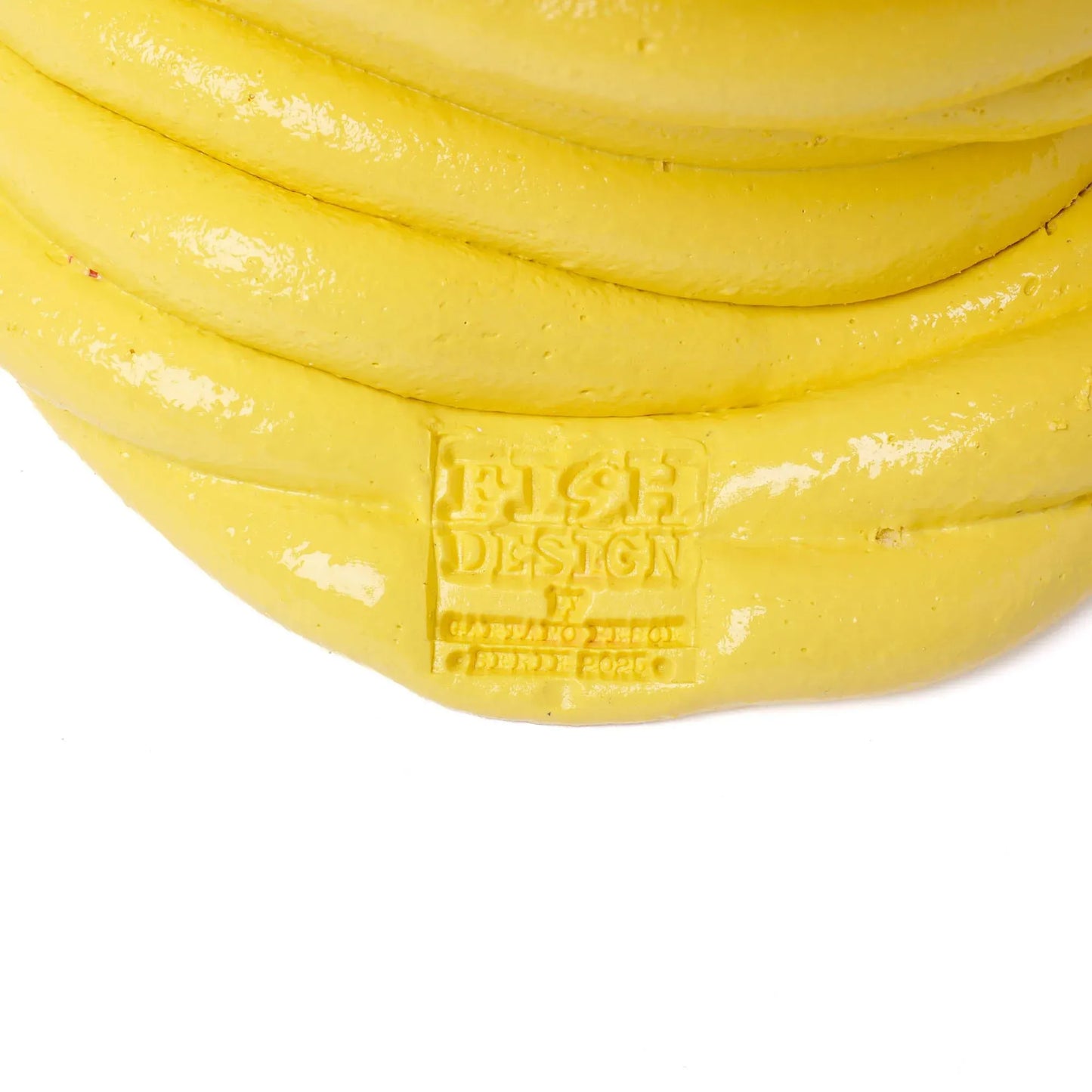 Pompitu I Vase - Clear Fuchsia, Pastel Yellow