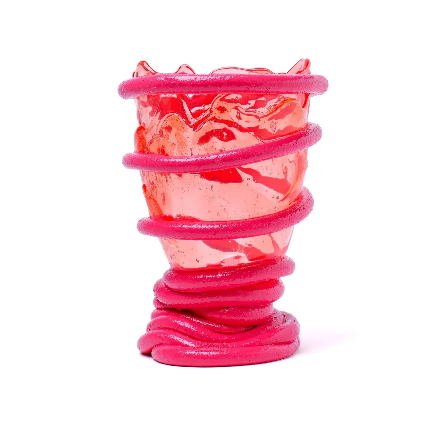 Pompitu I Vase - Light Ruby, Fuchsia