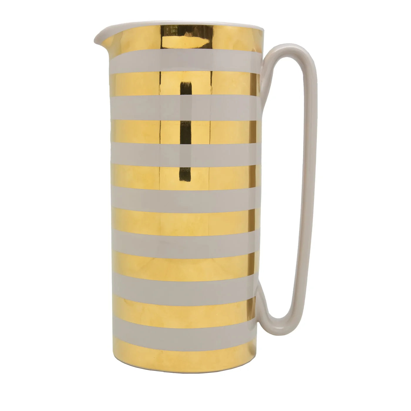 Serlio Gondoliere Gold 24K & Gray Carafe
