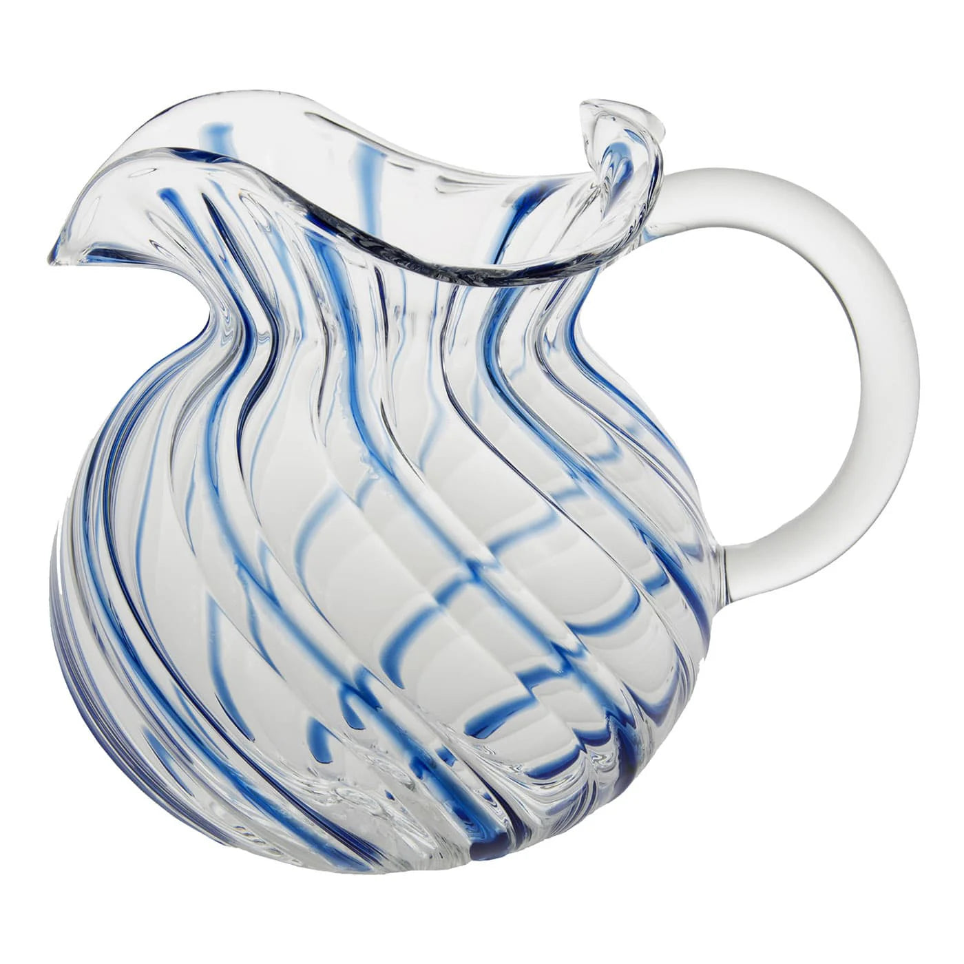 Torcello Blue Torchon Pitcher