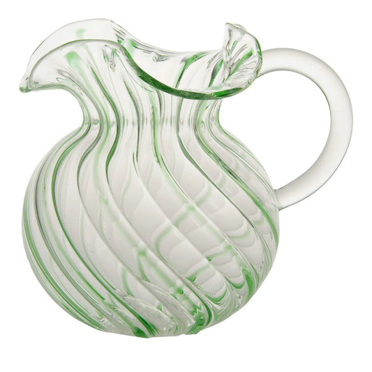 Torcello Green Torchon Pitcher