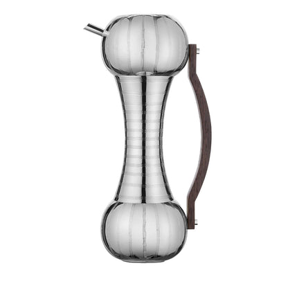 Cacatoo Ridged Sivlery Pitcher