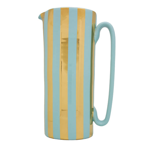 Serlio Mercante Gold 24K & Blue Carafe