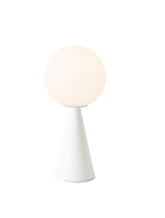 Bilia Mini White Table Lamp
