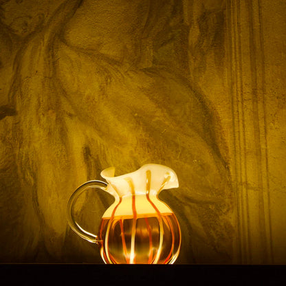 Torcello Mezzo and Mezzo White & Amber Carafe