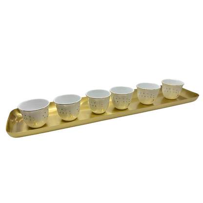 Masbaha Chaffe Gift Set with Gold Tray