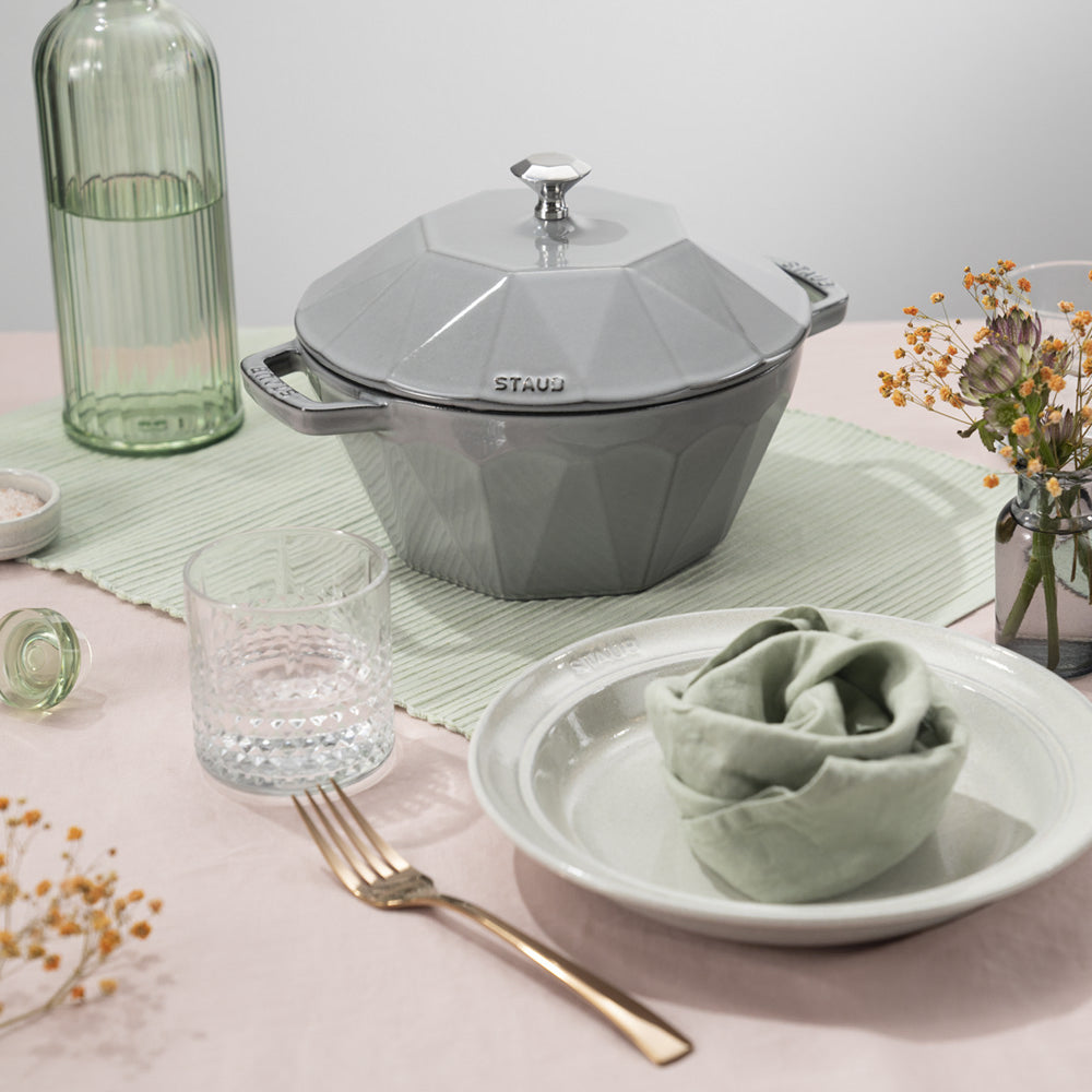 Cast Iron Diamond Casserole