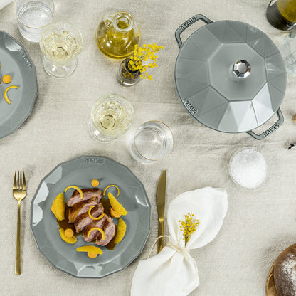 Cast Iron Diamond Casserole