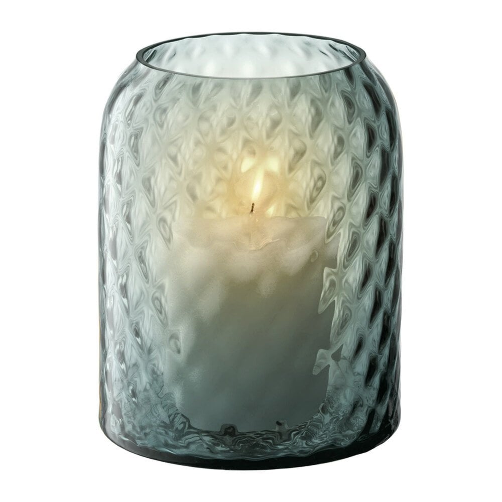 Dapple Vase Lantern  Water Blue