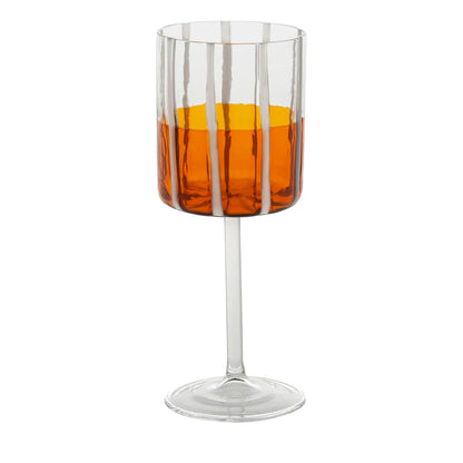 Mezzo & Mezzo Amber Goblet