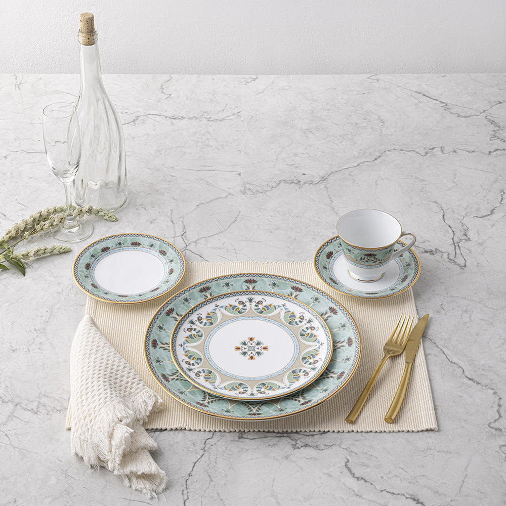 Noritake Serene Garden Tea Service, Set of 29