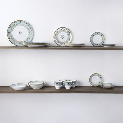 Noritake Serene Garden Tea Service, Set of 29