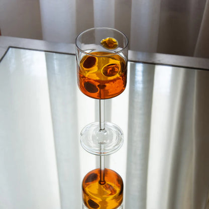 Mezzo & Mezzo Bolla Amber Goblet