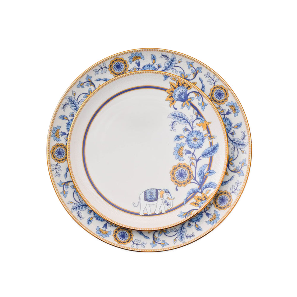 Noritake Tusker Blue Dinnerware, Set of 67