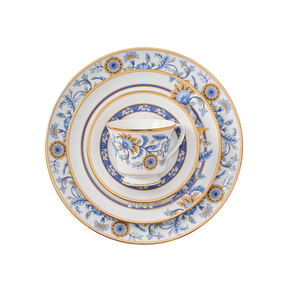 Noritake Tusker Blue Tea Service, Set of 27