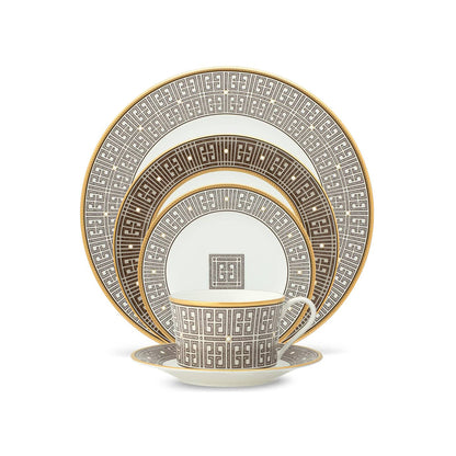 Noritake Infinity Bronze Dinnerware, Set of 67