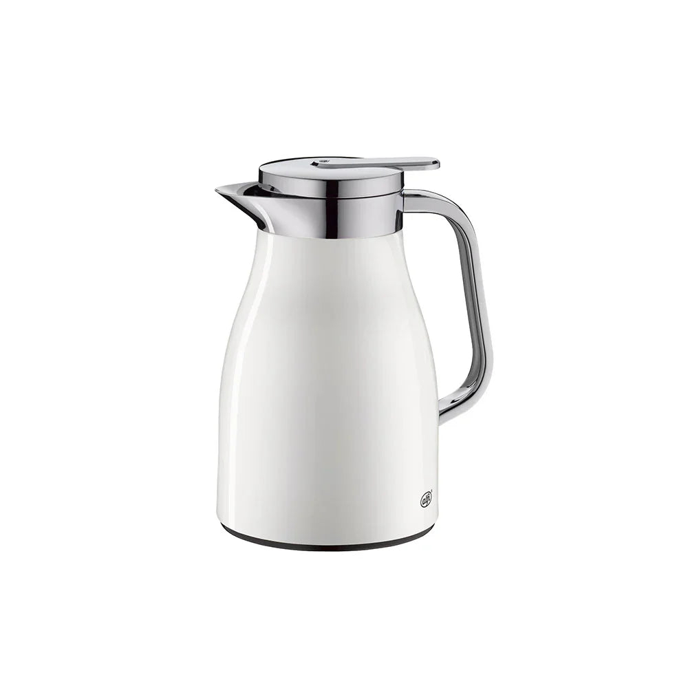 Skyline Thermal Carafe, Coconut White & Chrome