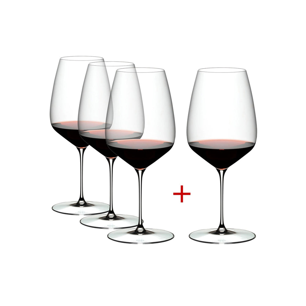 Veloce CAB MER Glasses, Value Pack of 4